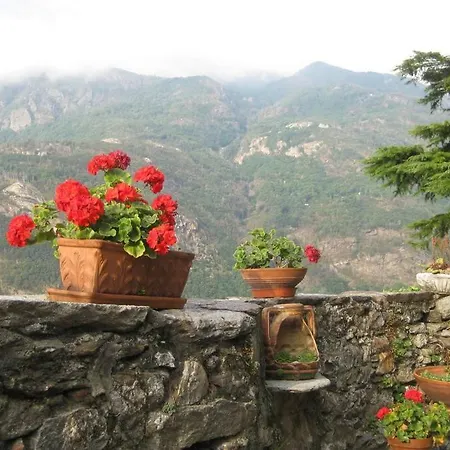 Romantic Italian Castle At The Foot Of The Alps