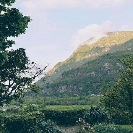 Romantic Italian Castle At The Foot Of The Alps