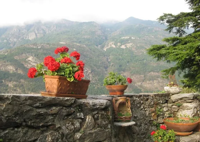 Romantic Italian Castle At The Foot Of The Alps